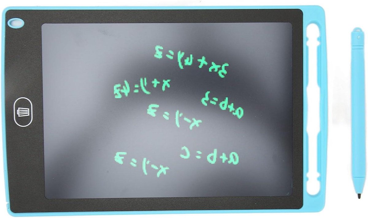 Digitale Tekentablet - Schrijftablet Tekenblok - Kinderen Leren Tekenen - Oogbeschermend LCD - 8.5 inch - Lichtblauw
