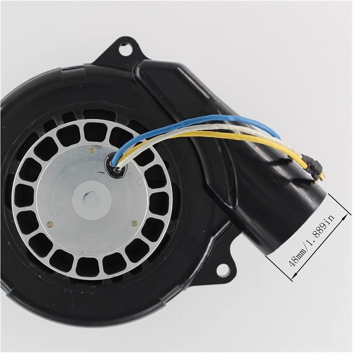 Centrifugaalventilator - Ventilator - Stofzuiger - Hoge druk - 140 x 120 mm - Aluminium