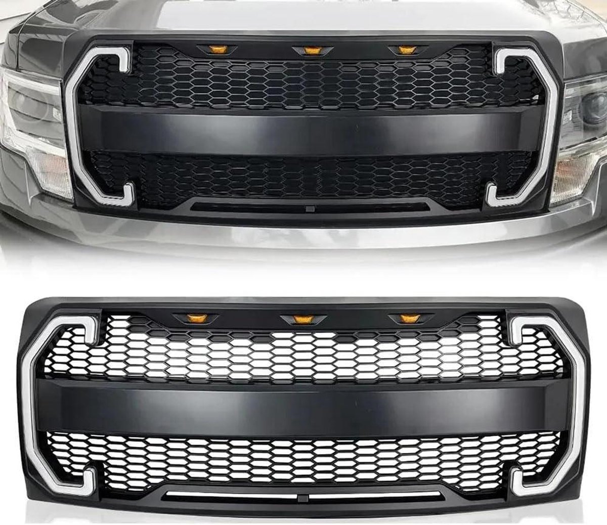 Auto Radiator Roosters - Grille Afdekking - Voertuig Beschermen - Goede Luchtinlaat - 10x10x10 mm - Niet gespecificeerd