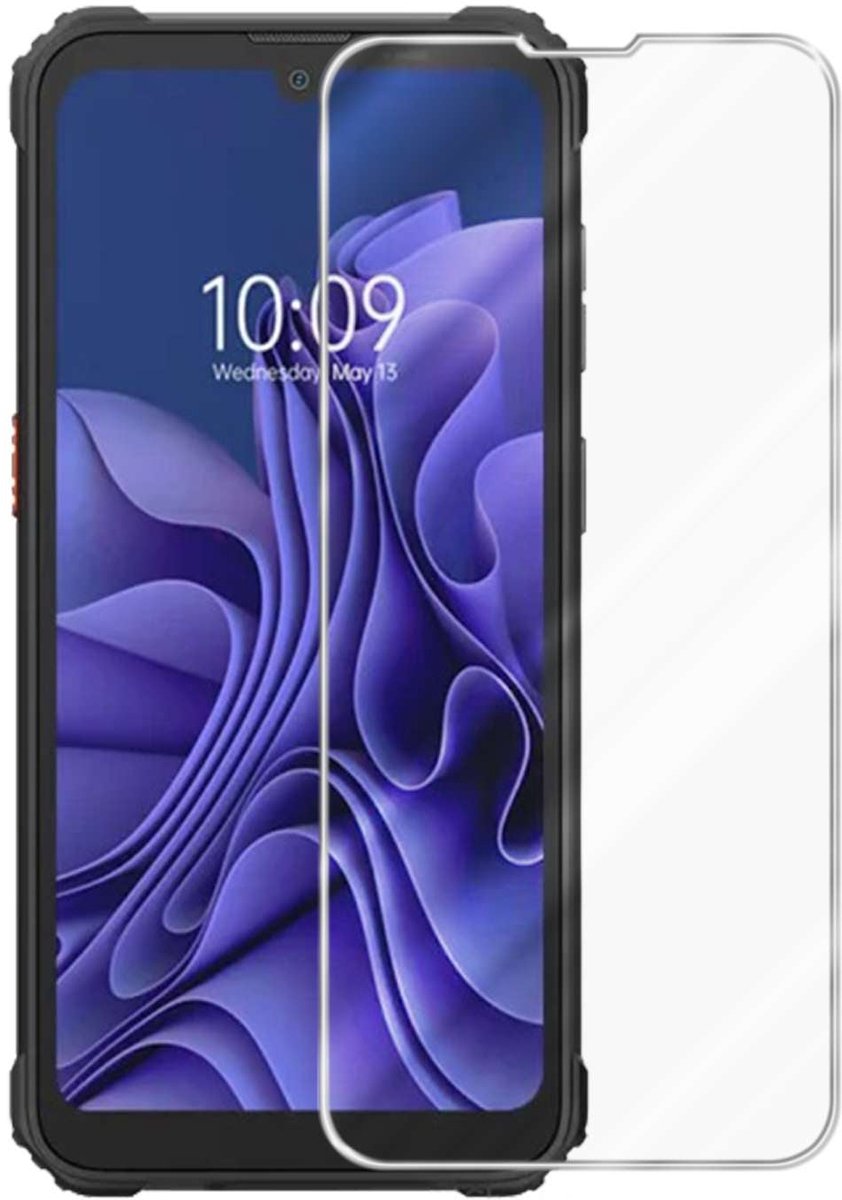 Cadorabo Screenprotector geschikt voor Blackview BV5300 / BV5300 PRO - Pantser film Beschermende film in KRISTALHELDER Geharde (Tempered) display beschermglas in 9H hardheid met 3D Touch