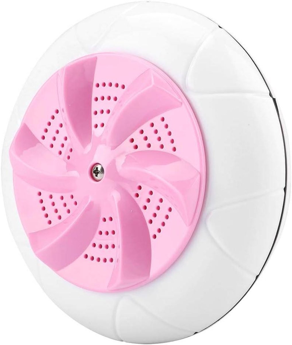 Mini Wasapparaat Draagbare Reiniger Reizen en Was Ultrasone Reiniging 1 kg Capaciteit Rose