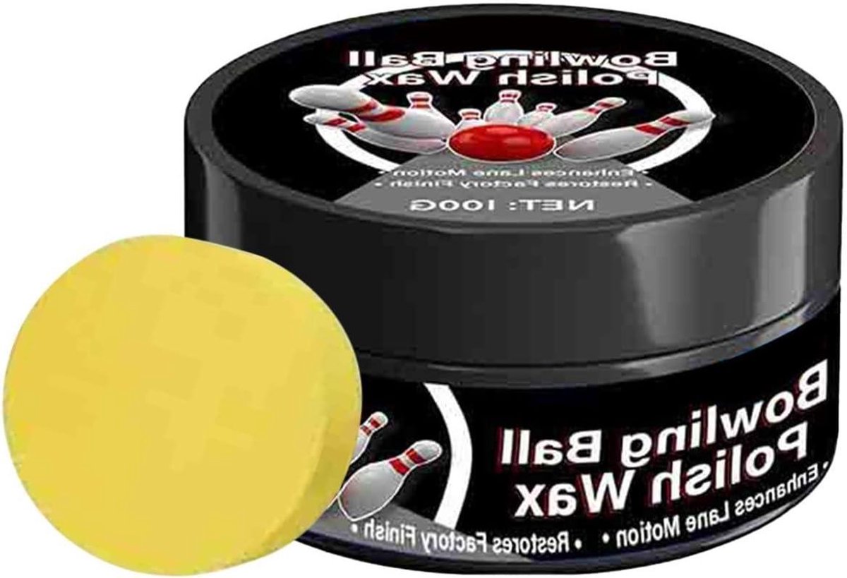 Bowlingbal Polijstwas - Reinigingscrème Balonderhoud - Bal Onderhoud - Oxidatiebestendige Coating - 100g - Meerkleurig