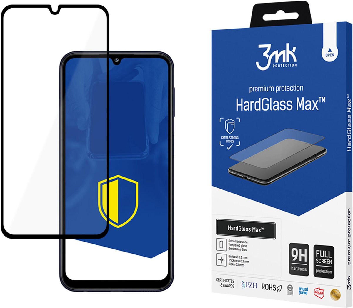 3Mk Gehard Glas Hardglass Max Voor Samsung Galaxy M34 5G Volledige Bescherming 9H