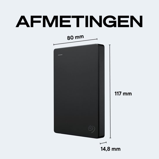 Seagate Expansion Portable USB 3.0 - Externe Harde Schijf - 1 TB - Zwart