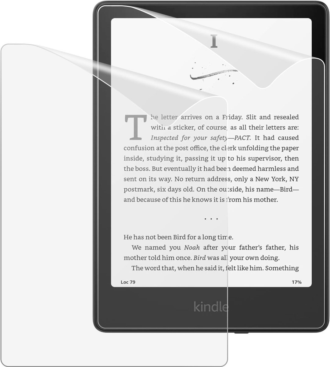 Dailygoods - Screen Protector voor 7 inch E-Readers, Anti-Glare en Volledige Dekking