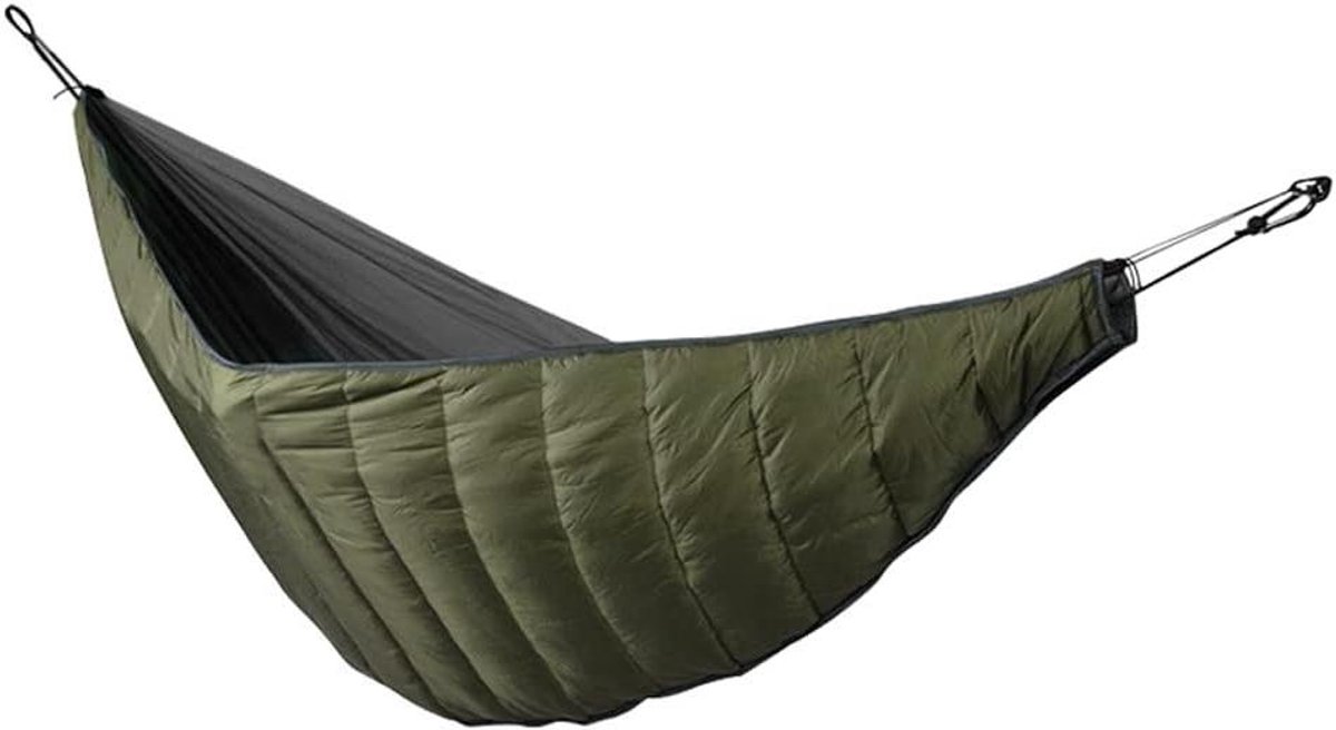 Warme Hangmat - Buiten Deken - Winter Kamperen - Lichtgewicht & Compact - 238x130 cm - Groen
