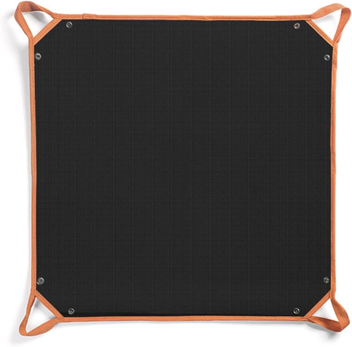 Brandwerende Mat - Hittebestendige Pad - Veilig Terras - Met Handvat - 60x50 cm - Zwart