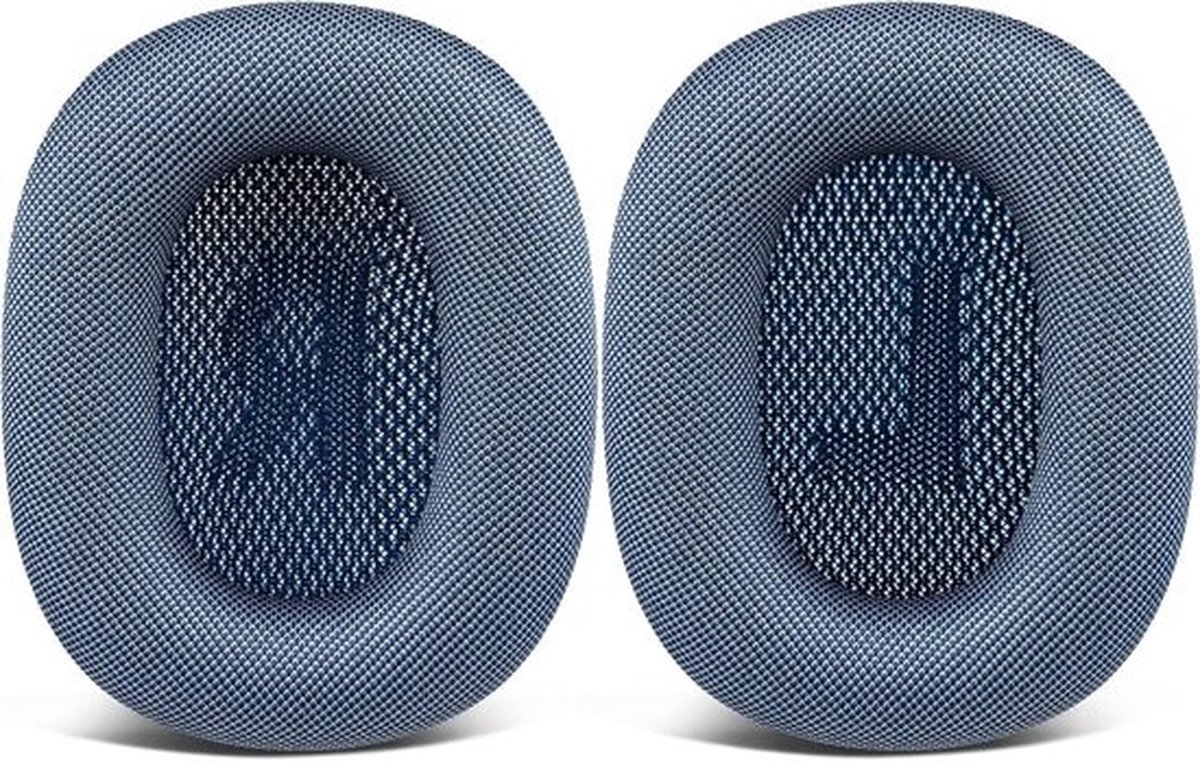 Vervangende Oorkussens voor Over-Ear Hoofdtelefoons, Duurzaam Mesh Stof, Zacht Schuim voor Comfort en Geluidisolatie