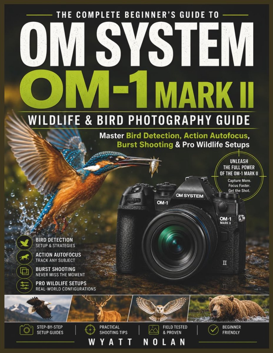 SnelShoppen - Wildlife & Bird Photography Gids voor OM-1 Mark II - Master Bird Detection, Actieve Autofocus, Burst Shooting & Professionele Wildlife S