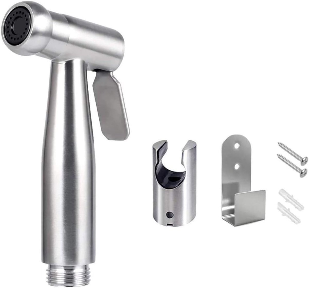 Handheld Bidet Sprayer van RVS met Haak, Eenvoudig te Installeren voor Persoonlijke Hygiëne en Toiletgebruik, Ideaal voor Bedpan en Douchefunctie
