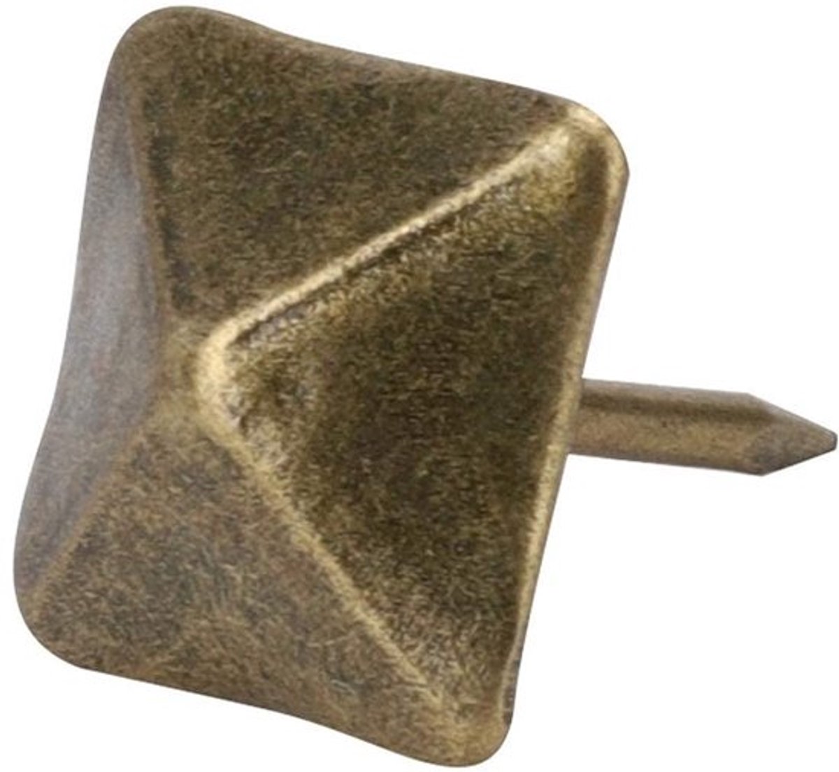 Meubel Nagels Antieke Vierkante Kop - Cyaan Brons - 50 Stuks - Bekleding - Decoratieve Spijkers - 14 x 20 mm