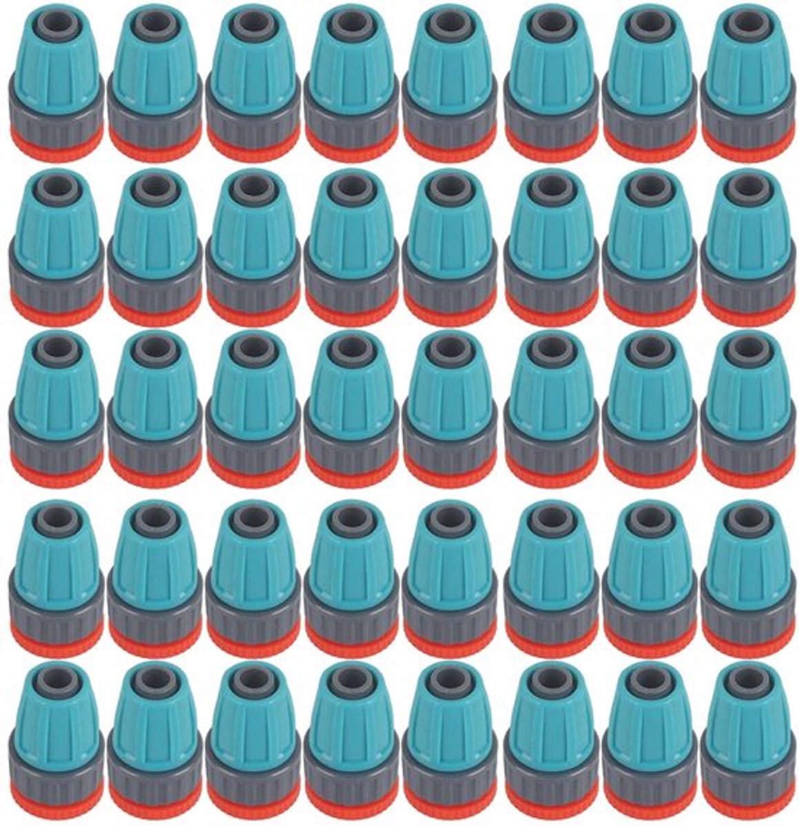 Druppelslangverbinder - Adapter voor irrigatieslang - Set van 40 stuks - Perfect voor tuinieren - Sterke verbinding - Geschikt voor 16 mm