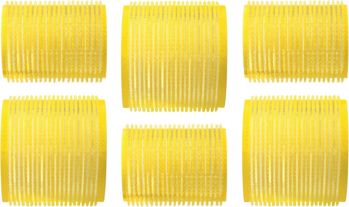 SnelShoppen - Zelfklevende Haarrollers voor Volume en Lift, 6 Stuks in Groot en Middelgroot, Ideaal voor Droog Haar, Perfect voor Feestjes en Speciale