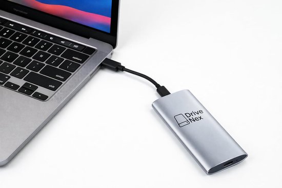 Externe Harde Schijf - Draagbare SSD - Data Opslag - Universele Compatibiliteit - 2 Terabyte - Zilver — afbeelding 2