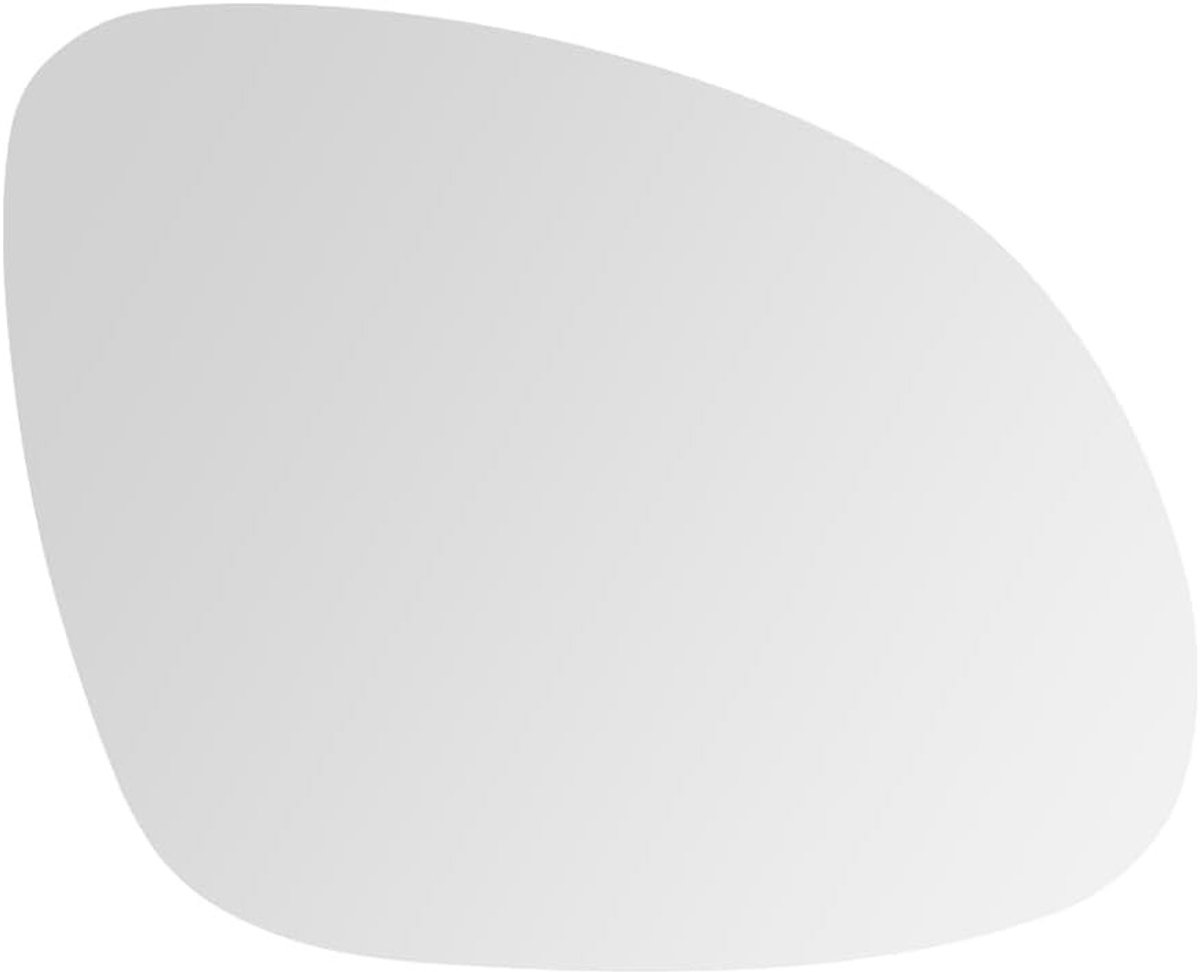 Verwarmd Spiegelglas Rechts Vervanging voor VW Tiguan, Sharan, Skoda Yeti en Seat Alhambra 2007-2022, Inclusief Montagehandleiding en Hoge Kwaliteit 5N0857521 5N0857522