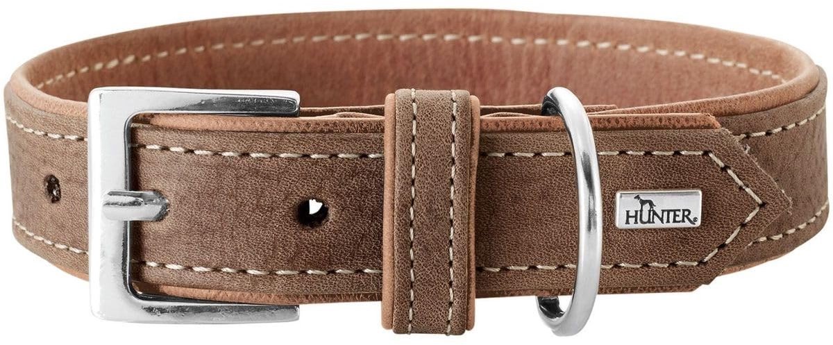 Solidchoice - Hondenhalsband Porto van Plantaardig Gelooid Leer 65cm
