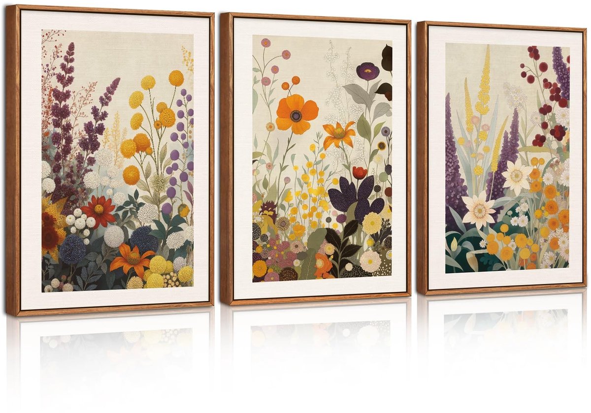 Solidchoice - Bloem Wall Art Decor