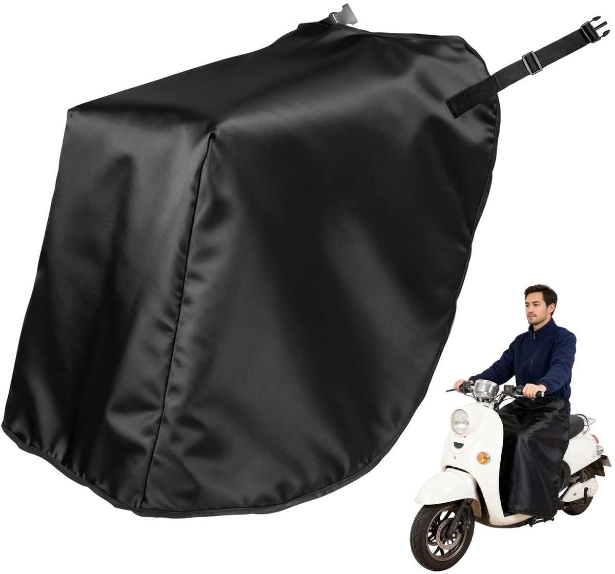 Solidchoice - Winter Beinscherm voor Scooter en Motor