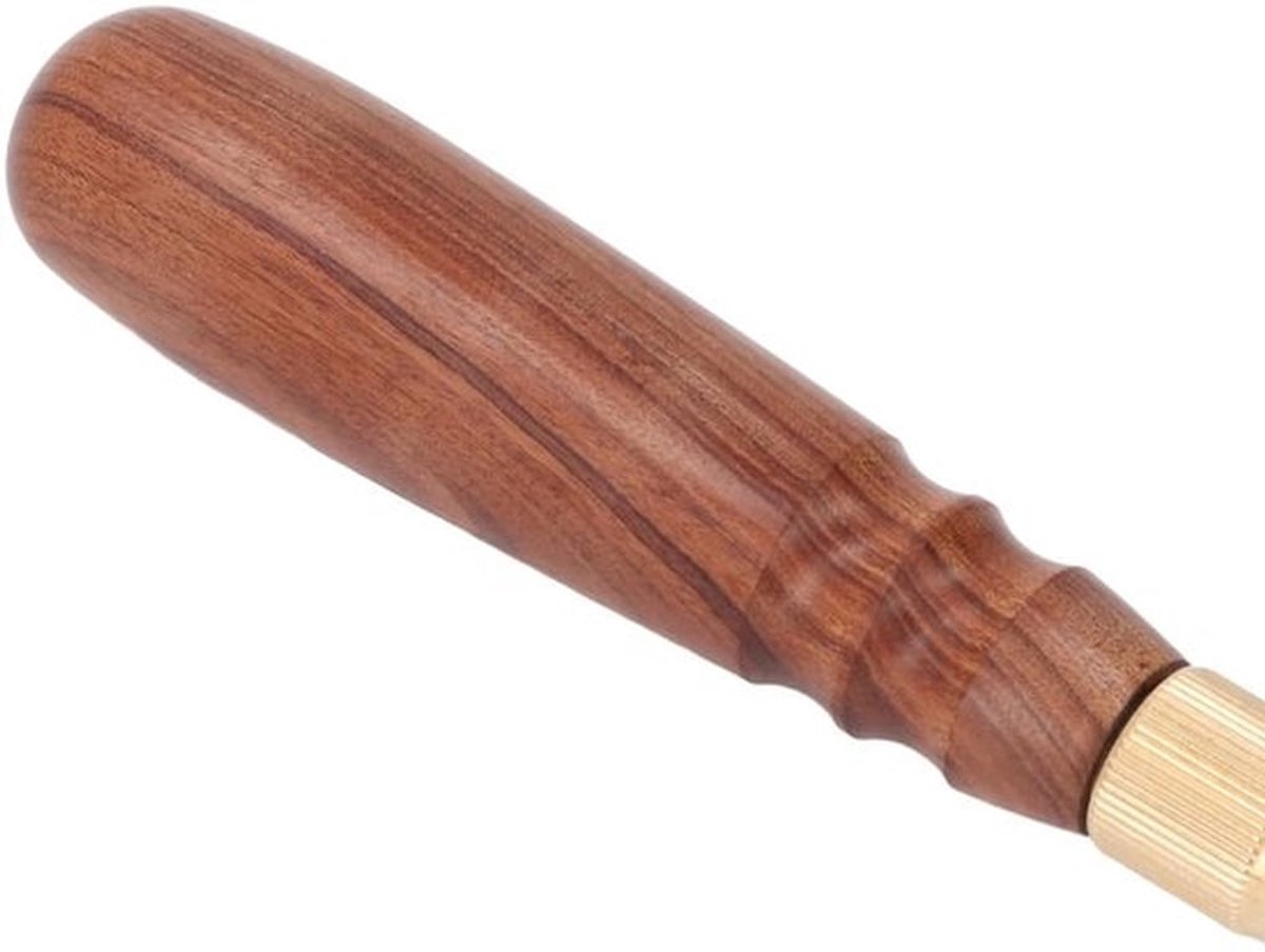 Zaaggereedschap Ergonomische Handgreep - Houten Handvat - Hoog Koolstofstaal - Boorhouder van Messing - Voor Houtbewerking - Nauwkeurig Zagen - Modelzaag