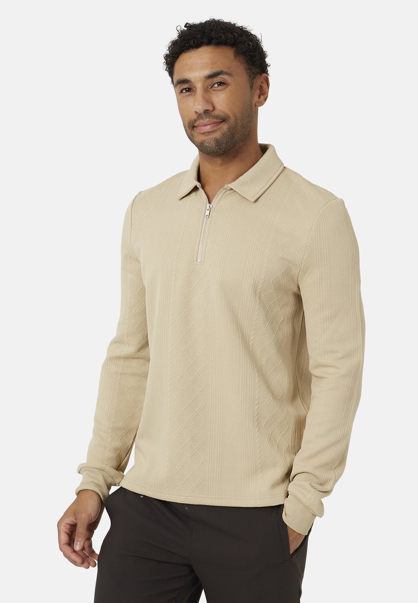 Brave Soul - Outdoorshirt - Polyester - Mannen - Maat L - steenkleur