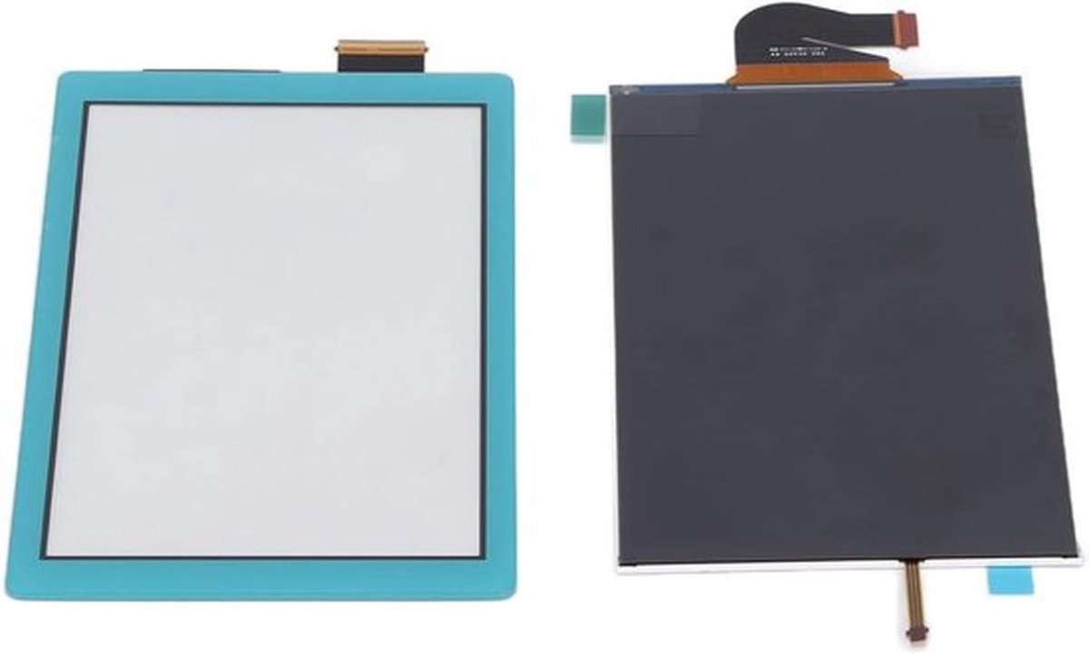 Vervangingsscherm voor Switch Lite - LCD Display, Digitale Touchscreen en Reparatie Tools Kit in Nautical Blue