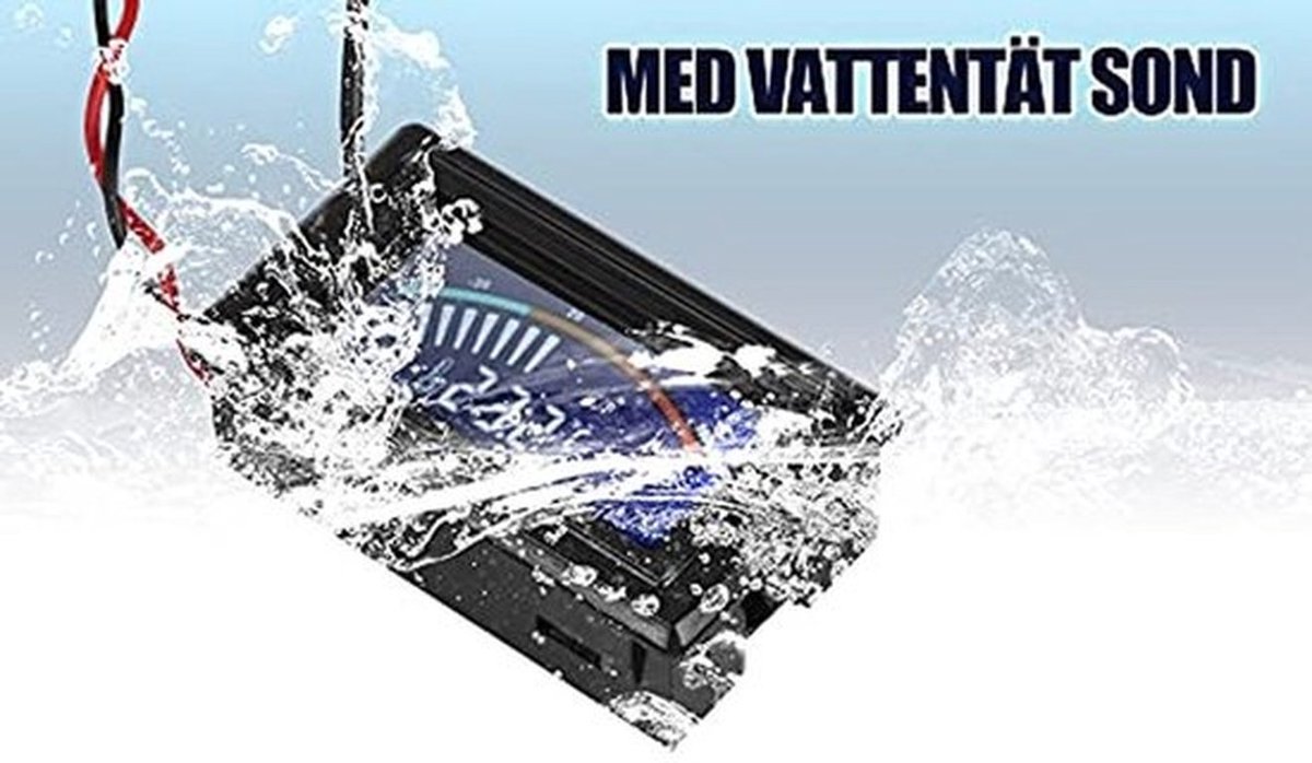 Temperatuurmeter met Waterdichte Sonde - Digitale Thermometer - LCD Display - Temperatuurmeter voor Waterkoeling - Voor G1/4 Waterkoeling - 5V-24V Spanning