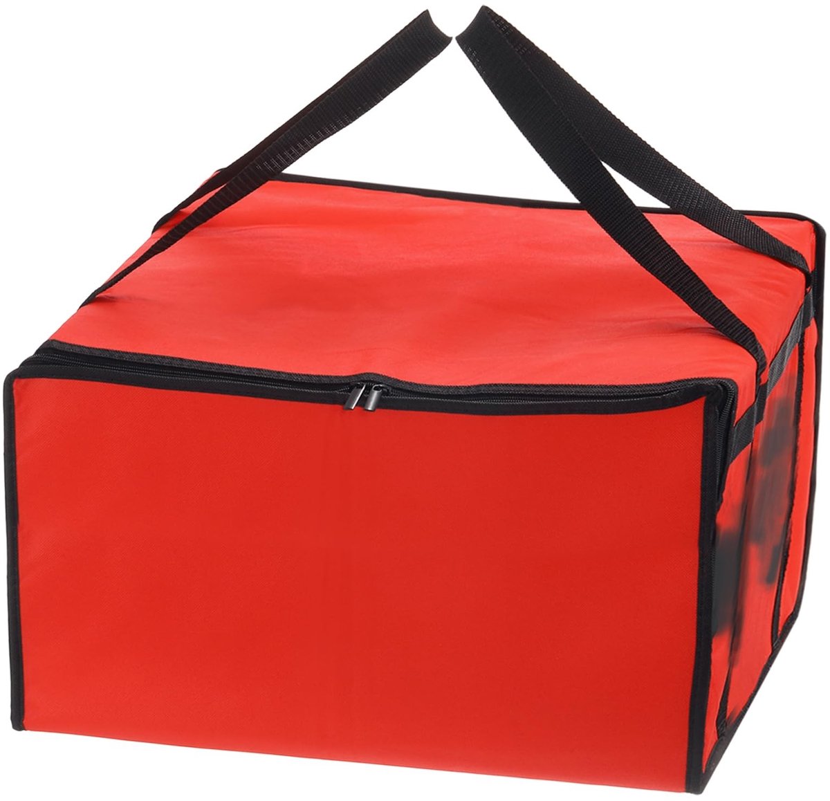 Solidchoice - Isolerende Pizzatas voor Transport, Rood, 24 x 24 x 14 cm
