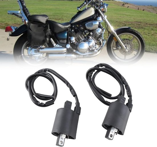 Set van 2 Ontstekingsspoelen voor Yamaha Virago 1100 XV1100 (1986-1999) - Betrouwbare Prestatie en Duurzaamheid — afbeelding 2
