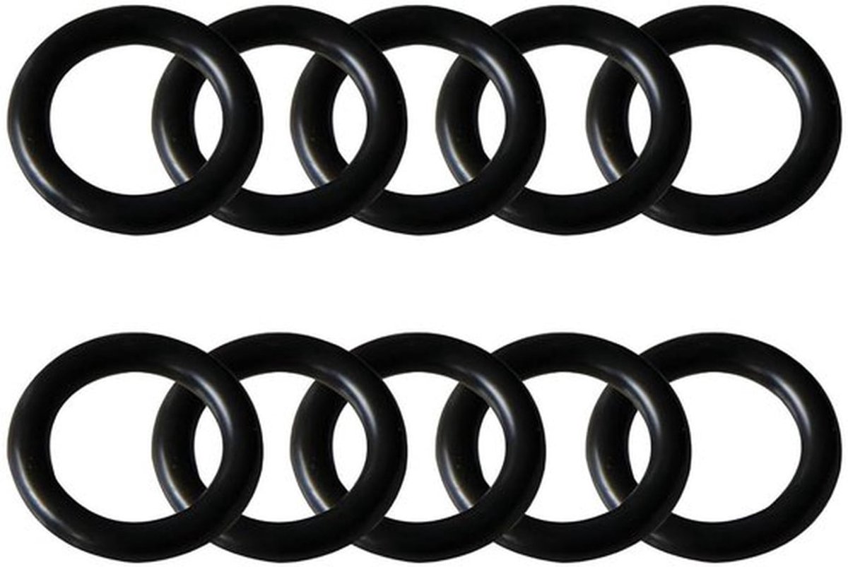 O-ringen voor pakkingen - Nitril rubber pakkingringen - Zwart - Afdichtingsringen voor diverse toepassingen - Geschikt voor diverse modellen - 27mm OD 22mm ID 2.5mm breedte - 50 stuks