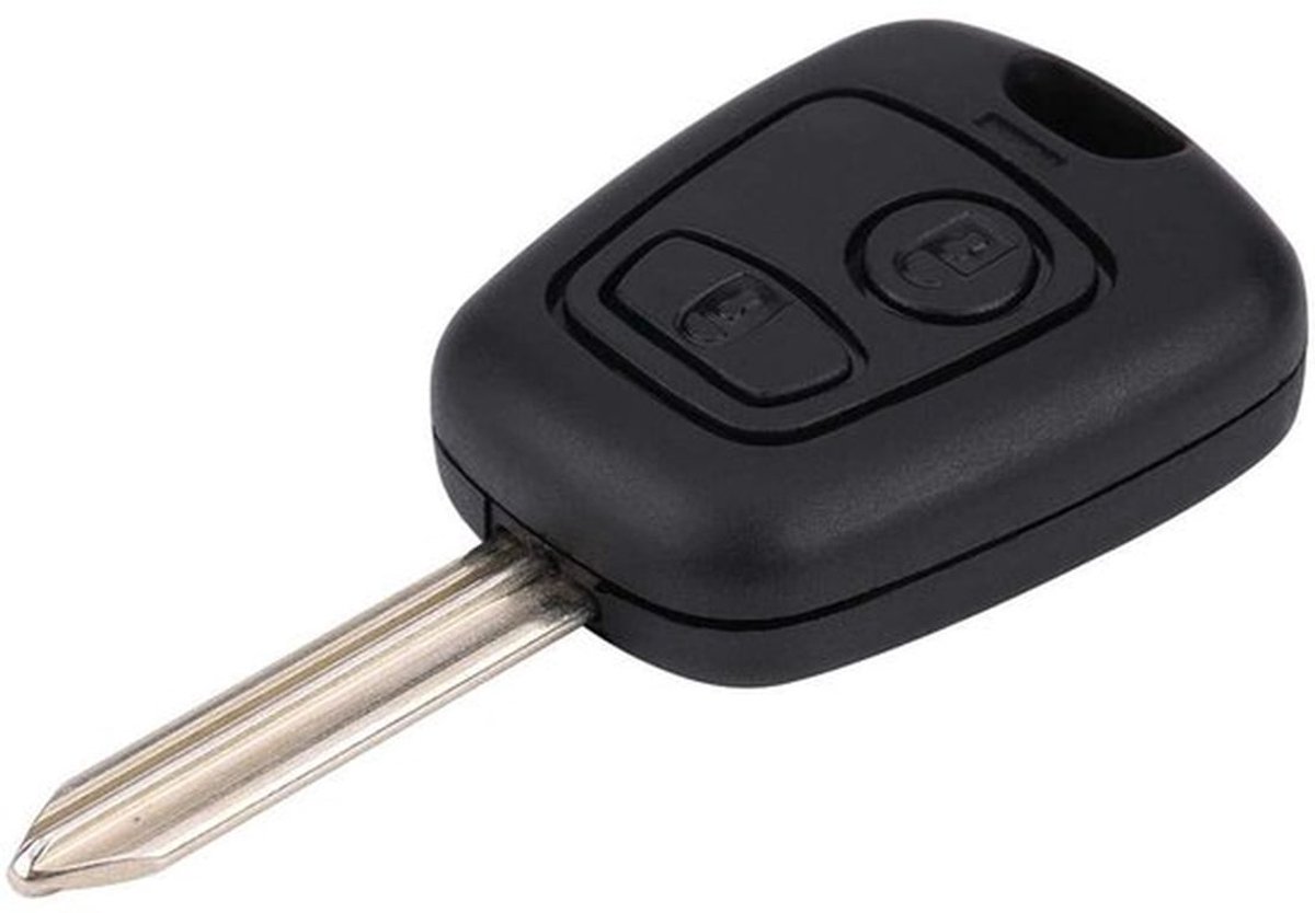 Auto Afstandsbediening Sleutel - Keyless Entry - Vervang jouw sleutel - 2 Knoppen - Handig en betaalbaar - Geschikt voor Saxo Xsara Berli...