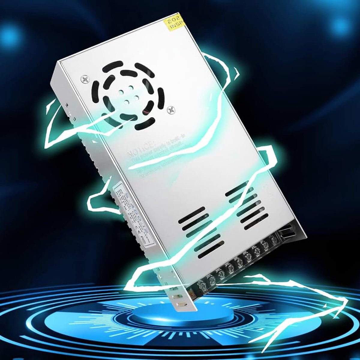 Schakelvoeding, 12 V, 33,3 A, 400 W, voeding, led-transformator, schakelomvormer AC 230 V naar DC 12 volt, adapter transformator voor ledstrips, 3D-printer, CCTV, ledverlichting
