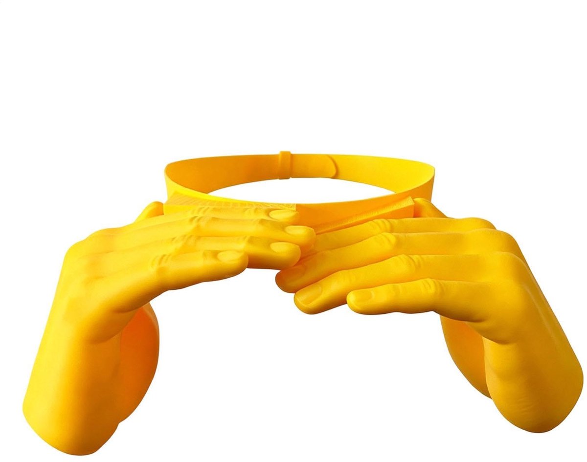 Hoofdband - grappig 3D-geprinte zonnehoed met handen voor zonbescherming outdoor en dagelijks gebruik
