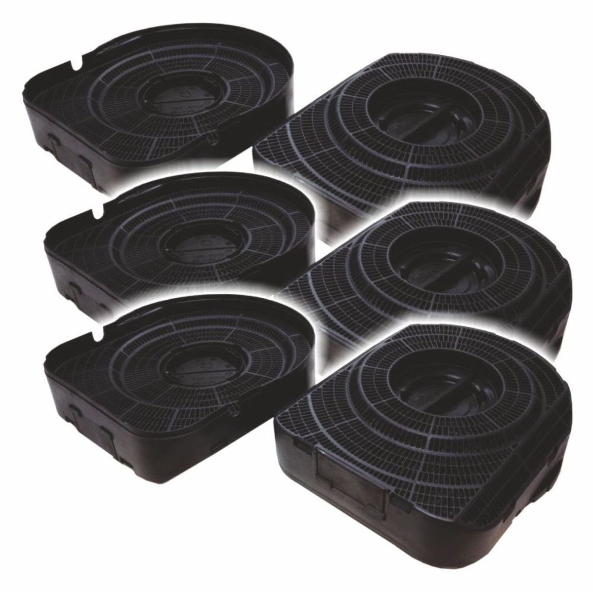 3x Gorenje Koolstoffilter 646781