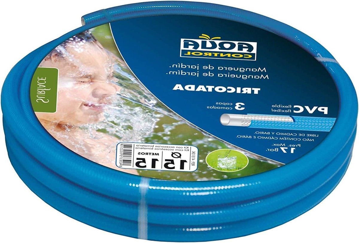 Tuinslang Set - Flexibele Slang - Water Geven - Torsiebestendig - 15 Meter - Groen