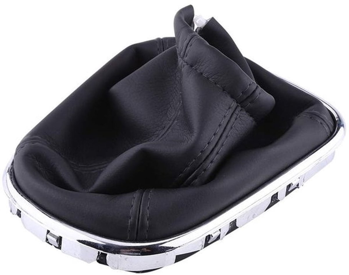 - Pookknophoes van PU-leer - Zacht en comfortabel - Stijlvol zwart - Pookgaiter - Geschikt voor Chevrolet Cruze 2008-2012