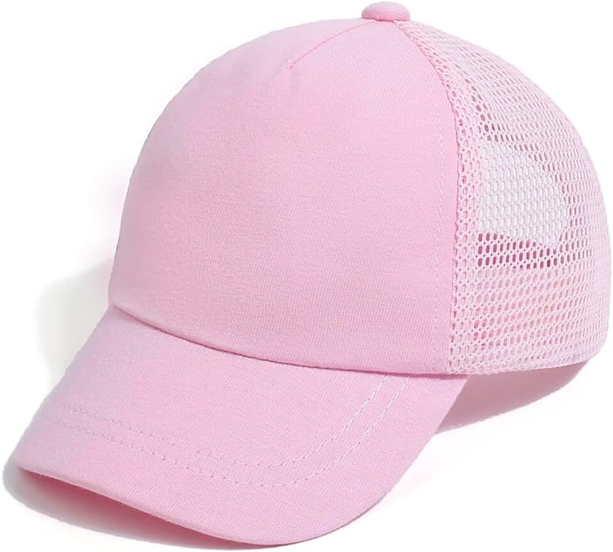 Honkbalpet voor Kinderen Zomer Mesh Ademend,Zonnepet Meisjes Zachte Lichtgewicht Opvouwbaar,Zonnehoed voor Kinderen Met Vizier UV-bescherming,Baseball Pet Voor Jongens en Meisjes,Buiten Sport