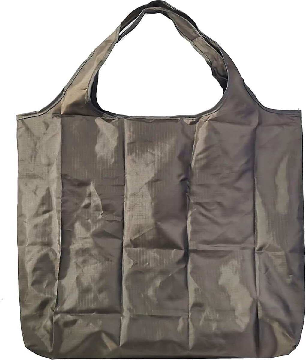 Liliana Grote opvouwbare tas, 43 x 66 cm, herbruikbare boodschappentas, lichte handtas, sneldrogend, scheurvast voor winkelen, reizen, uitstapjes