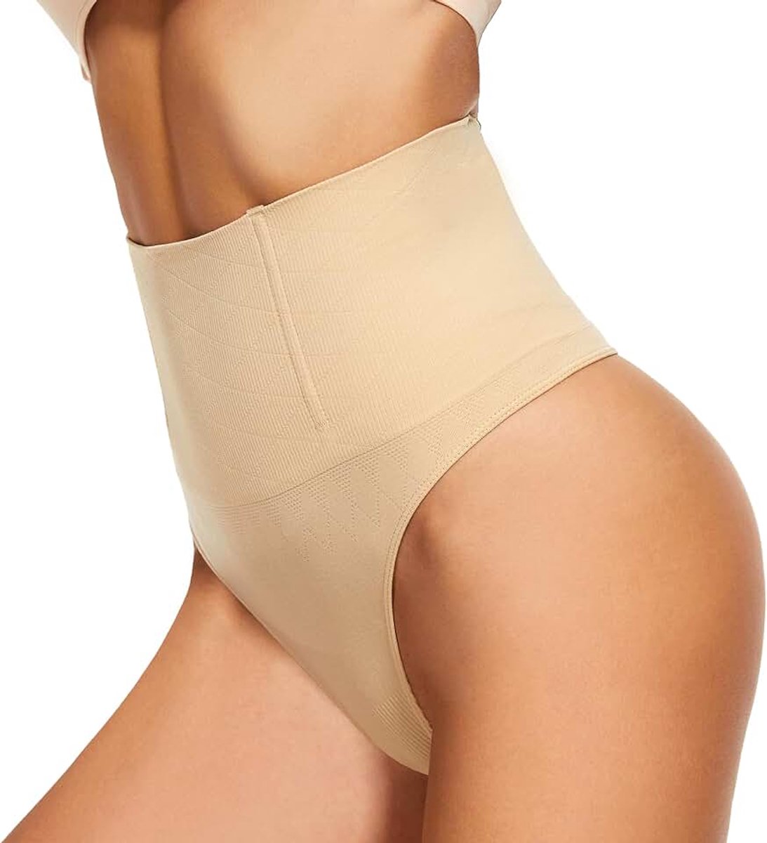 Corrigerende String Shapewear Naadloos Buikweg Onzichtbaar | Hoge Taille, Figuurvormende Ondergoed, Buikcontrole Tanga, Ademend