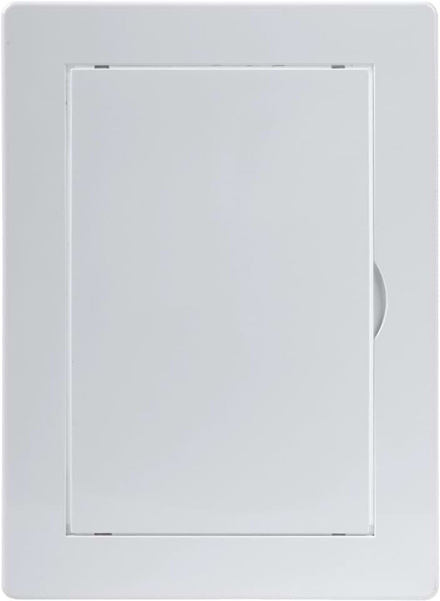 Systems Toegangspaneel, 100 x 150 mm, gemakkelijke toegangsdeuren, ABS-kunststof, toegangspaneel voor gipsplaten, muur en plafond, elektrische en sanitaire servicedeurafdekking, 4 x 6 inch