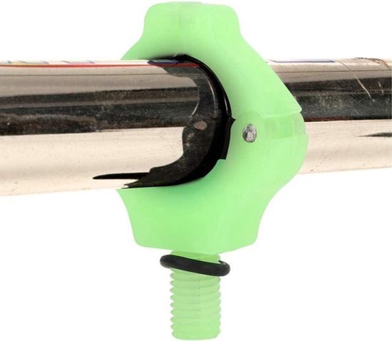 Visnet - Hengelsport - Vissersuitrusting - Blauw - Visbenodigdheden - Voor beginners en professionals - Duo Pack - Karperhengelsteun, 4 stuks, magnetische montagekop, vishengel, automatische instelling - blauw karpermodel. — afbeelding 4