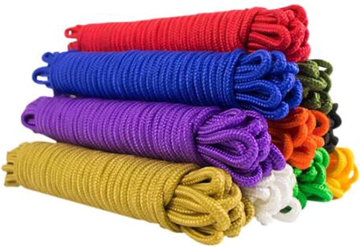 3 mm x 30 Meter Touw Touw String voor Kunst DIY Crafting Gift Wrapping Huis en Tuin Decoratie Bruiloft Feest Kerst Decor Verpakking Zwart