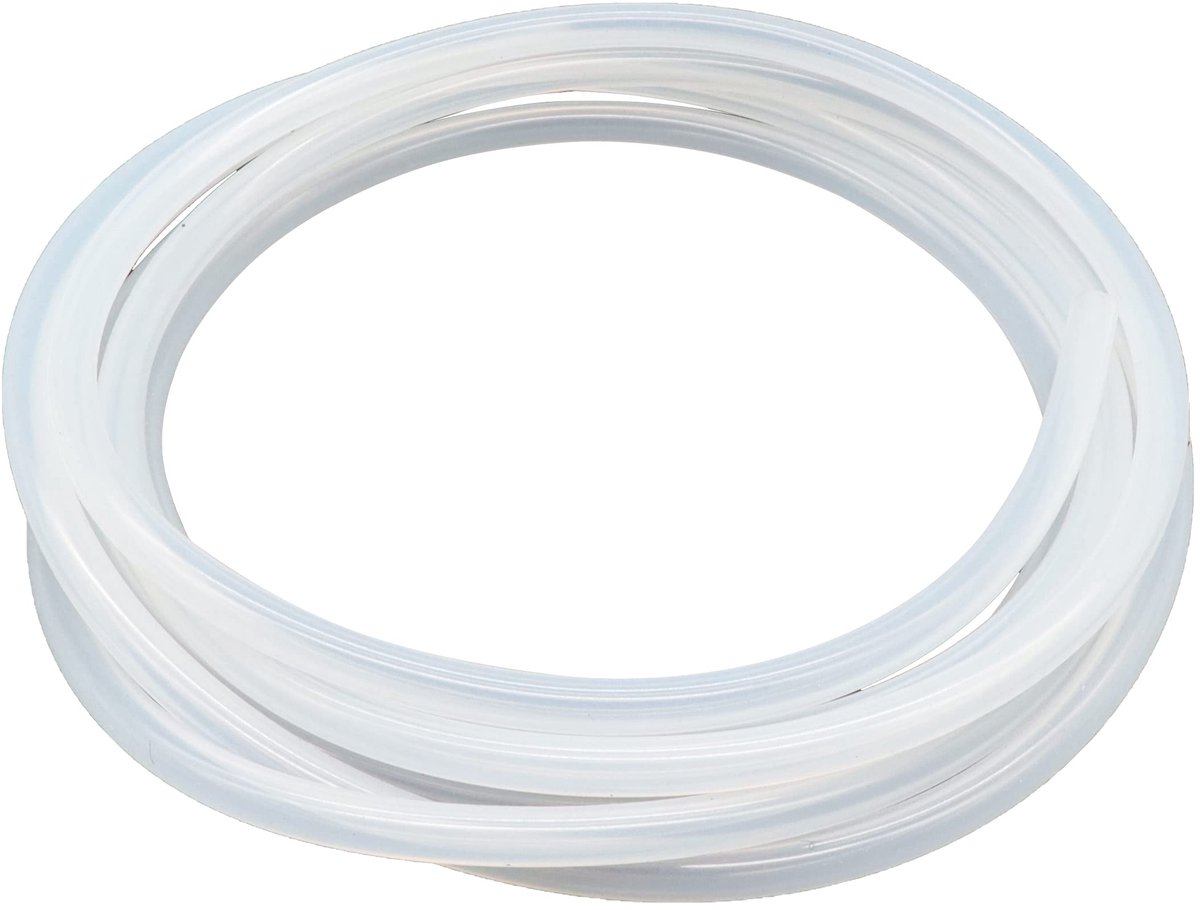 5 mm ID x 8 mm OD, 8 meter, voor levensmiddelen geschikte slangen, flexibele siliconenslang, helder, water lucht, slangen voor pompen