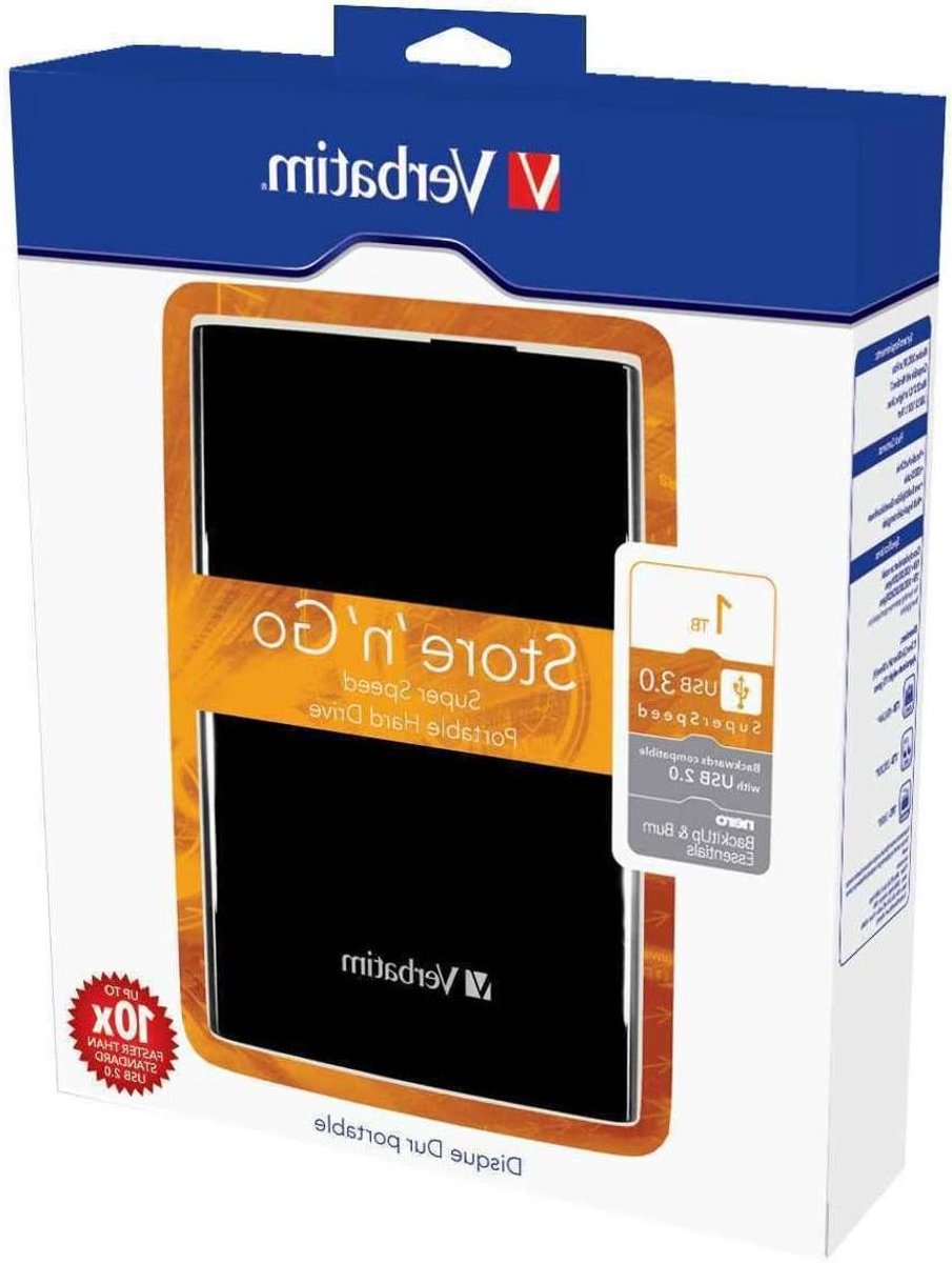 Externe Harde Schijf - Draagbare Opslag - Bestanden Opslaan - Plug and Play - 1TB - Zwart