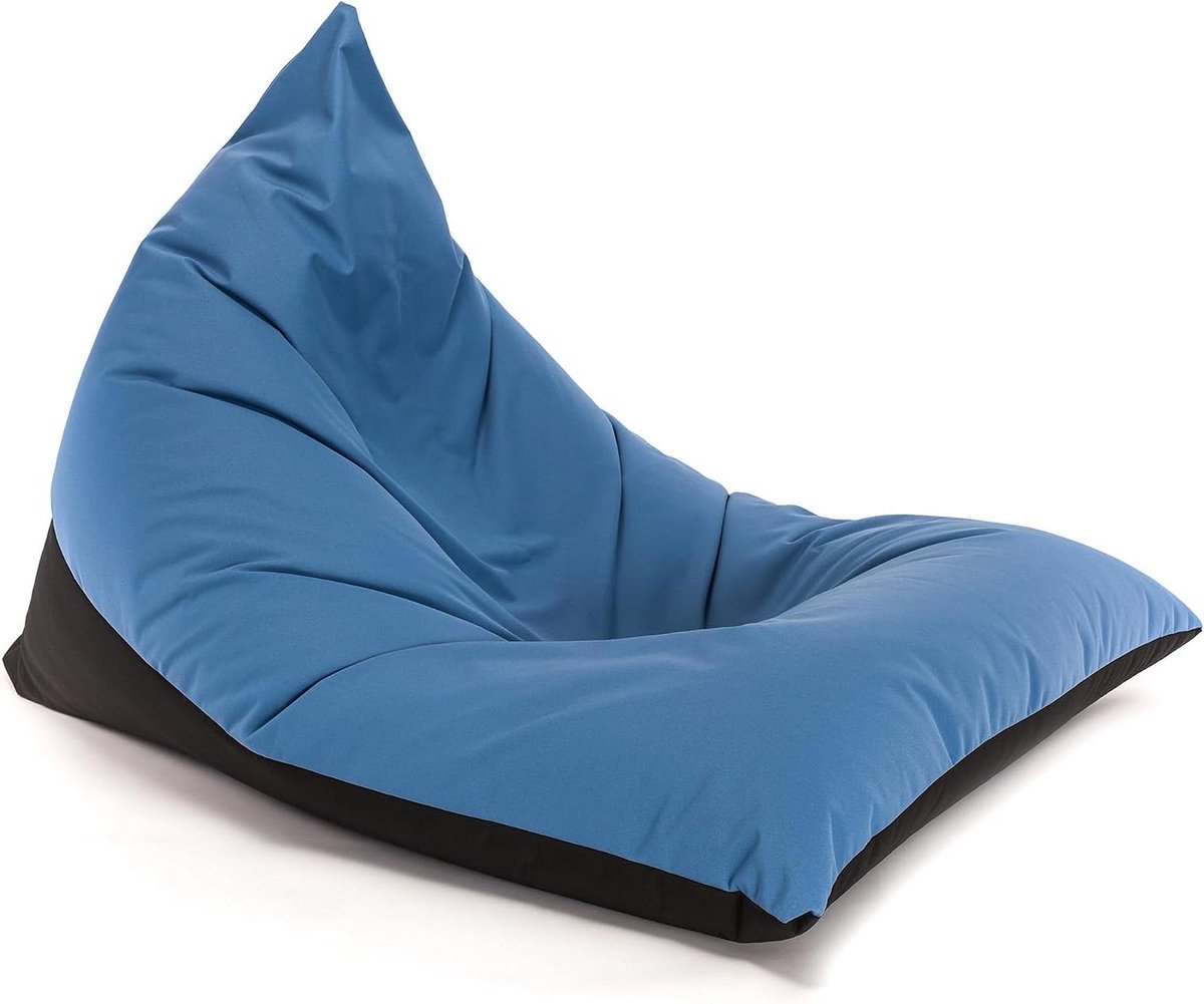 Zitzak Bodemkussen - Zitkussen Outdoor - Buiten Ontspannen - Waterdicht Oxford Materiaal - 150 x 100 cm - Zwart