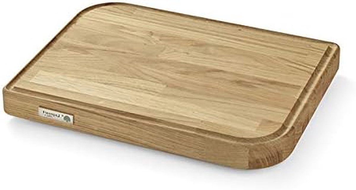 Snijplank - Houten plank - Keukenwerk - Handgemaakt in Italië - Large - Natuurlijk eiken