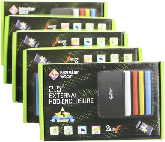 Draagbare Harde Schijf - Externe Opslag - Bestanden Opslaan - Supersnelle USB 3.0 - 80 GB - Blauw — afbeelding 5