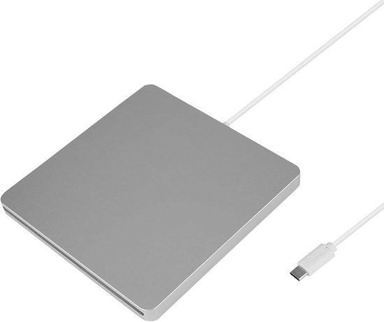 Externe Dvd-drive - Cd-brander Laptop - Bestanden Branden - Snelle Type-C Poort - 20x17x3 cm - Zwart — afbeelding 4