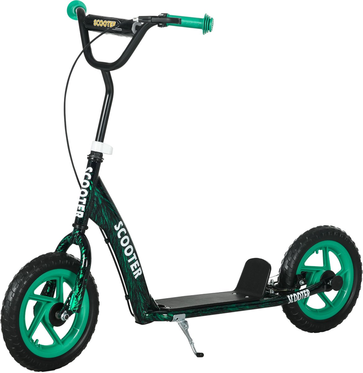 AIYAPLAY Kinderstep - Staal - 118x52x88cm - Groen