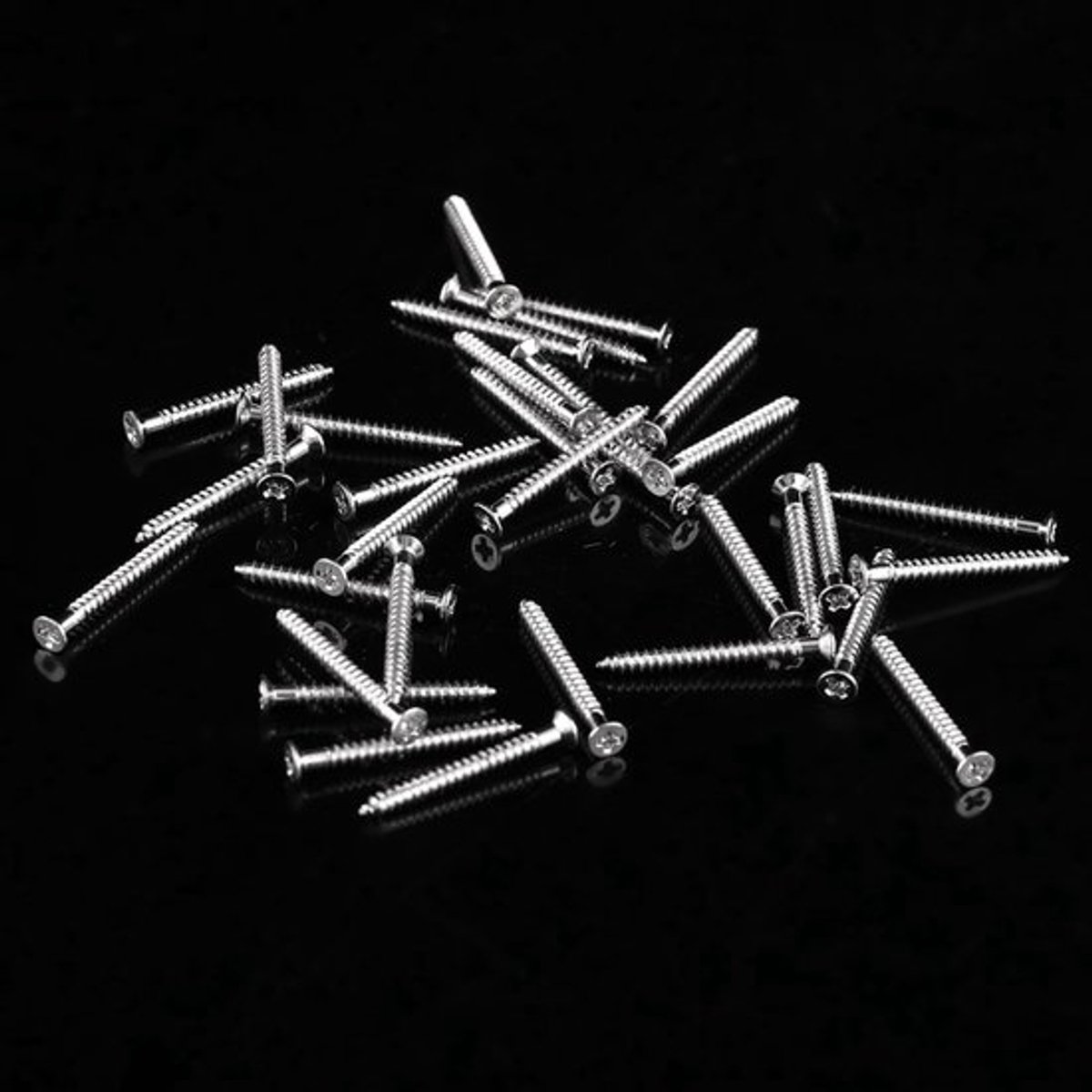 Houtschroef - Zelftappende Schroeven - 800 Stuks - Koolstofstaal - Cross Drive - Voor Machinale Houtbewerking