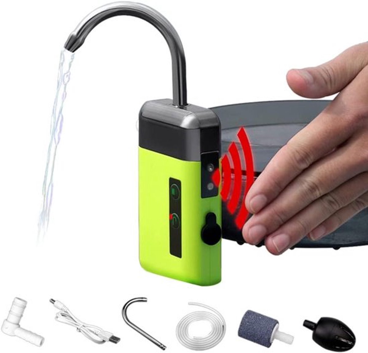 Oplaadbare Zuurstofpomp voor Aquarium - Automatische Mini Waterpomp - Multifunctioneel & Intelligent